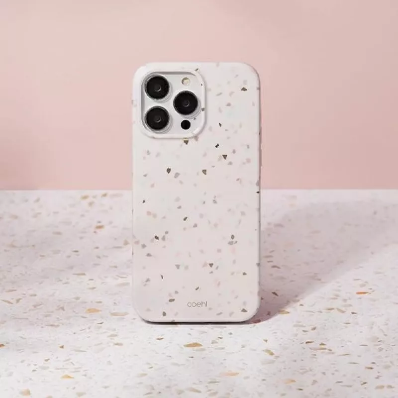 UNIQ Coehl Terrazzo θήκη για iPhone 14 Pro Max, ψαμμίτης