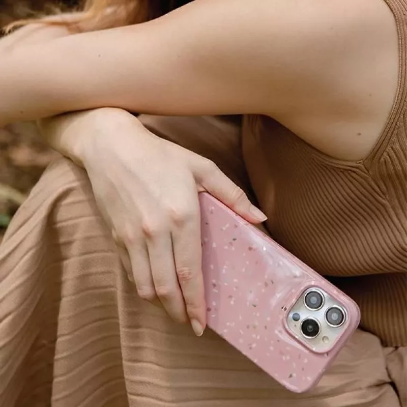 UNIQ Coehl Terrazzo θήκη για iPhone 14 Pro Max, ψαμμίτης