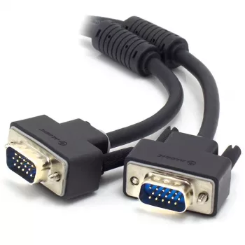 ALOGIC VGA-MM-02 καλώδιο VGA σε VGA 2m με ήχο, μαύρο
