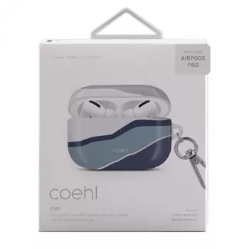 UNIQ Coehl Ciel προστατευτική θήκη για AirPods Pro - Twilight Blue