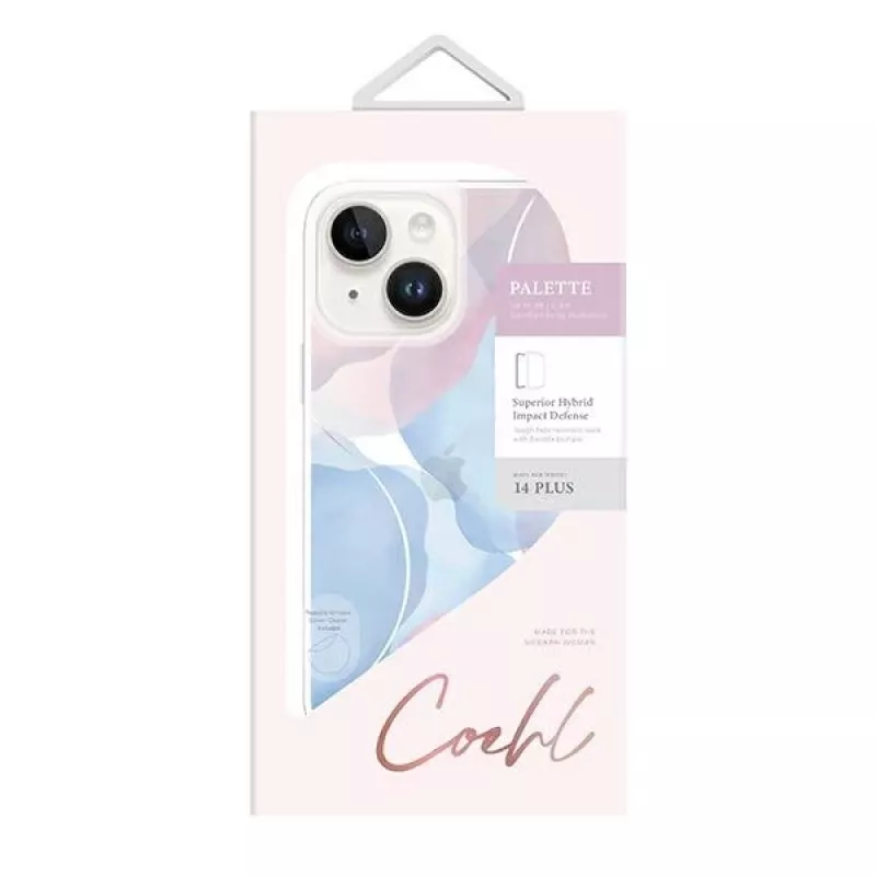 UNIQ Coehl Palette θήκη για iPhone 14 Plus/15 Plus 6,7 ίντσες Dusk Blue
