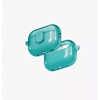 UNIQ Glase Pro Lock θήκη για AirPods Pro 3, τυρκουάζ