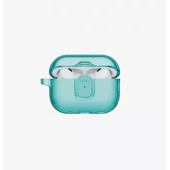 UNIQ Glase Pro Lock θήκη για AirPods Pro 3, τυρκουάζ