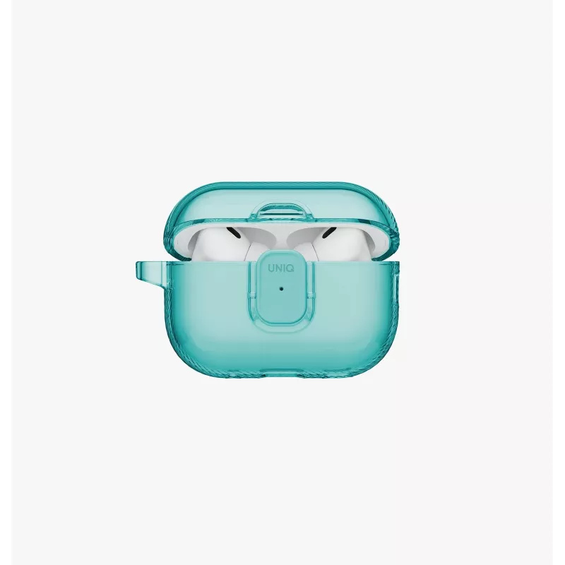 UNIQ Glase Pro Lock θήκη για AirPods Pro 3, τυρκουάζ