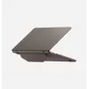UNIQ Lyden Versa σκληρή θήκη folio για MacBook Air 13 ίντσες (M2 2022 / M3 2024 / M4 2025 / M5 2026), γκρι