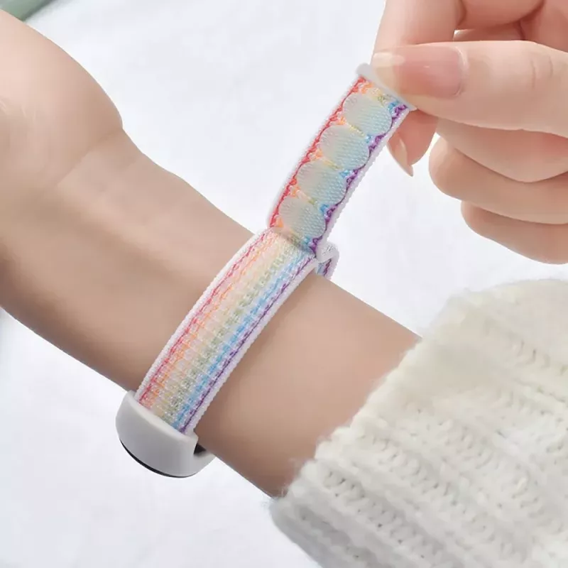 Λουράκι από νάιλον Tech-Protect Nylon για Xiaomi Smart Band 8/9/10, μαύρο