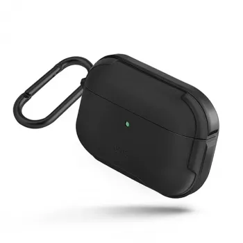 UNIQ Valencia αντιβακτηριδιακή θήκη για AirPods Pro – μαύρο μεσάνυχτα