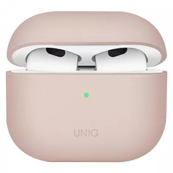 UNIQ Lino θήκη σιλικόνης για Apple AirPods 3ης γενιάς - Blush Pink