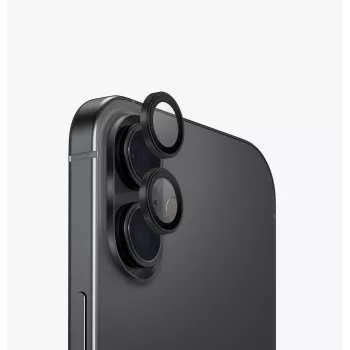 UNIQ Optix αλουμινένια προστασία φακού κάμερας για iPhone 17 με εφαρμογέα πράσινο