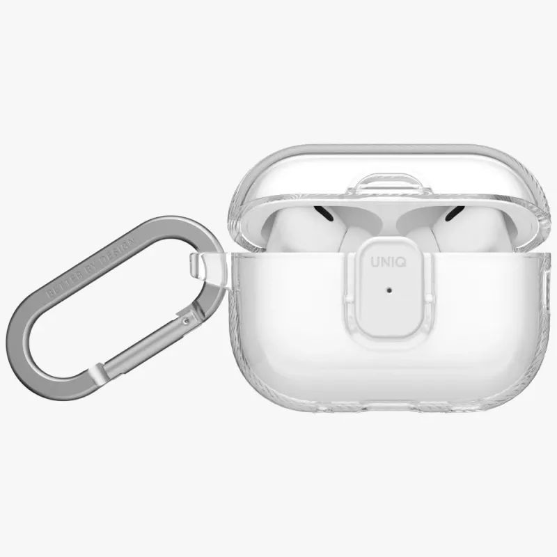 UNIQ Glase Pro Lock θήκη για AirPods Pro 3, Clear