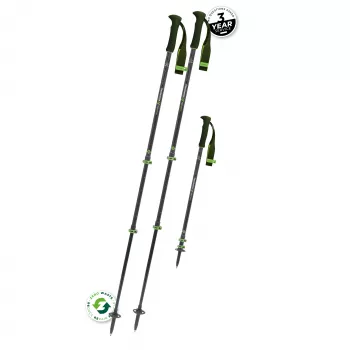 Komperdell Carbon EVO Zero Carbon Poles, πράσινο