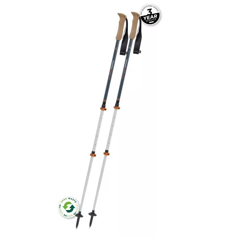 Komperdell Ridgehiker Zero μπαστούνια trekking - Dark Sapphire