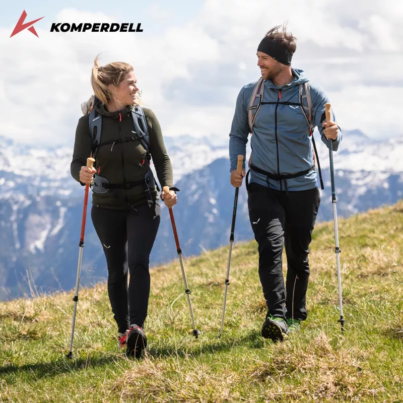 Komperdell Ridgehiker Zero μπαστούνια trekking - Dark Sapphire