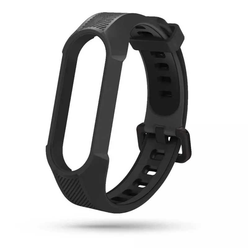 Λουράκι από καουτσούκ Tech-Protect Armour TPU για Xiaomi Mi Band 7, μαύρο