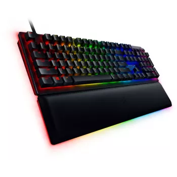 Ενσύρματο gaming πληκτρολόγιο Razer Huntsman V2, διακόπτες Analog Optical, διάταξη US, RGB, μαύρο (RZ03-03610100-R3M1)