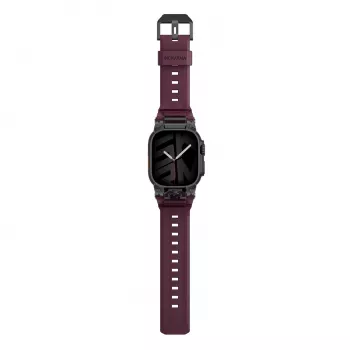 Skinarma Talon βραχιόλι για Apple Watch Ultra 49mm βυσσινί