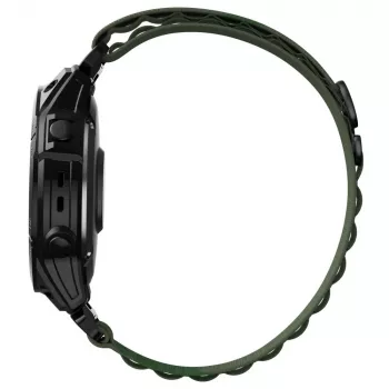 TECH-PROTECT NYLON PRO λουράκι για Garmin Fenix 5 / 6 / 6 Pro / 7, 22 mm QuickFit, στρατιωτικό πράσινο