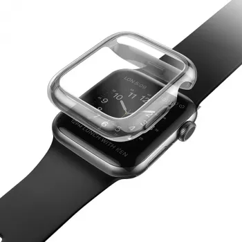 UNIQ Garde θήκη για Apple Watch 44mm (Σειρά 4/5/6/SE/SE2/SE3) γκρι καπνού