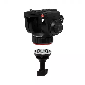Manfrotto 520BALLSHX 75 mm ημισφαίριο με κοντό μοχλό για οριζοντίωση τριπόδου