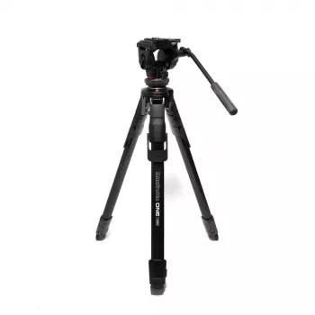 Manfrotto MKONEVA-500X υβριδικό τρίποδο φωτογραφίας-βίντεο με κεφαλή fluid, 5 τμημάτων αλουμινίου πόδια, κλειδώματα flip, ταχύς στύλος, τσάντα μεταφοράς