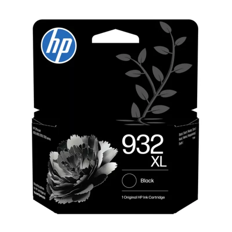 HP 932XL High Yield Μαύρο Original μελανοδοχείο - 22,5 ml - Έως 1000 σελίδες