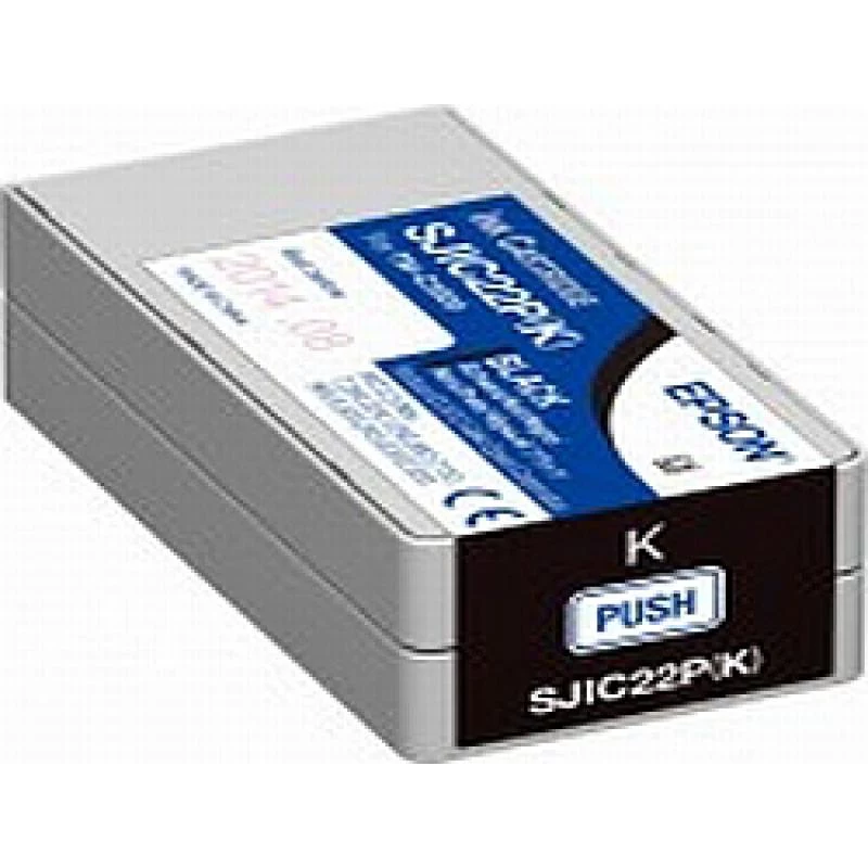 Epson SJIC22P(K) μαύρο δοχείο μελανιού για ColorWorks C3500