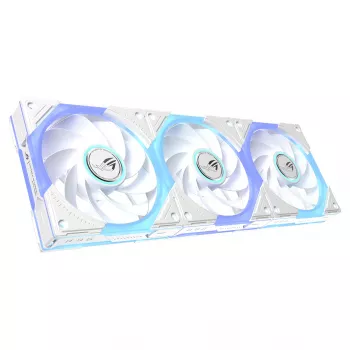 ASUS ROG Eurux GR120 ARGB Reverse ανεμιστήρας, 120 mm, 3 τεμαχίων, Λευκό (90DA00K3-B09020)