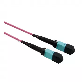 VALUE καλώδιο κορμού MPO 50/125µm OM4, MPO/MPO, Type A, μωβ, 15 m