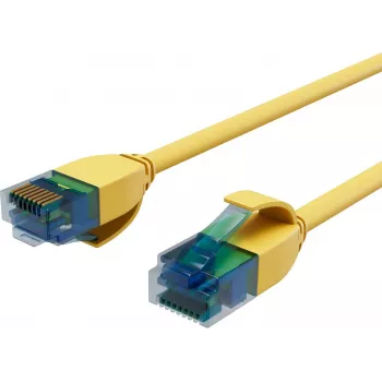 ShiverPeaks BASIC-S καλώδιο δικτύου Slim Cat.6 U/UTP, 3m, κίτρινο