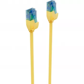 ShiverPeaks BASIC-S καλώδιο δικτύου Slim Cat.6 U/UTP, 3m, κίτρινο