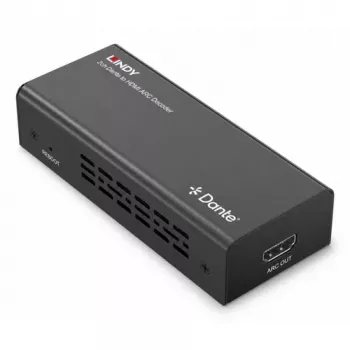 Lindy αποκωδικοποιητής 2ch Dante σε HDMI ARC