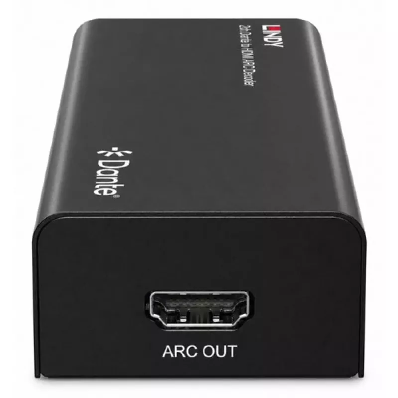 Lindy αποκωδικοποιητής 2ch Dante σε HDMI ARC