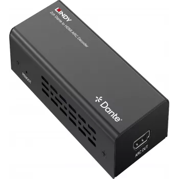 Lindy αποκωδικοποιητής 2ch Dante σε HDMI ARC