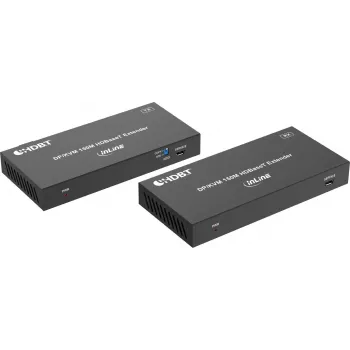 InLine® KVM Extender, DP 4K/60Hz, HDBaseT, 100m, σετ (57885N)