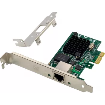 InLine® Κάρτα δικτύου Gigabit PCIe, RJ45, Low-Profile