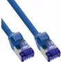 InLine B-74903B Slim Cat.6A S/FTP LSZH Patch καλώδιο, συσκευασία 60 τεμ., 3 m, μπλε