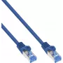 INLINE B-72603B συσκευασία 40 τεμ. Cat.6A S/FTP LSZH Patchkabel, CCA, μπλε, 3m