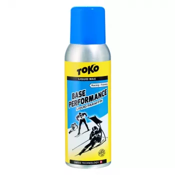 TOKO Base Performance Υγρή παραφίνη Μπλε Κερί σκι 125 ml - Συνθήκες ψύχους