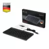 Perixx PERIBOARD-326 DE Φωτιζόμενο πληκτρολόγιο USB, ενσύρματο, Μαύρο