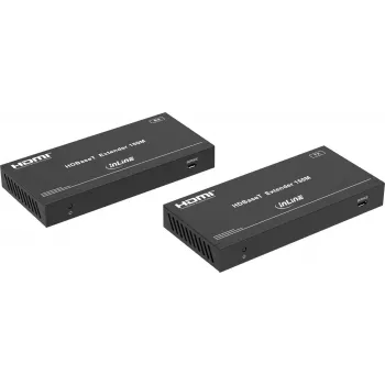 InLine HDBaseT HDMI 4K/60Hz Σετ επέκτασης βίντεο, Cat.6 (57886C)
