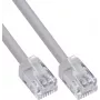 InLine® Modular Round Cable RJ12, αρσενικό/αρσενικό, 6-κλων, 6P6C, 10m, μαύρο