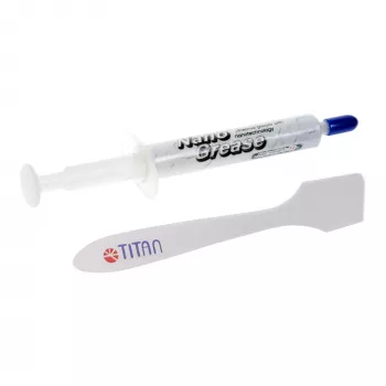 Titan Nano Grease θερμοαγώγιμη πάστα 3g, 4,5 W/mK, μη αγώγιμη, σύριγγα εφαρμογής, TTG-G30030