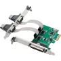 InLine® κάρτα PCIe, 2x RS-232 + 1x παράλληλη θύρα