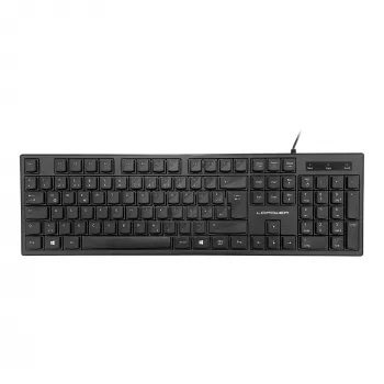 LC-Power LC-KEY-903DE πληκτρολόγιο γραφείου, USB, μαύρο, γερμανικό layout