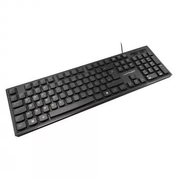 LC-Power LC-KEY-903DE πληκτρολόγιο γραφείου, USB, μαύρο, γερμανικό layout