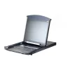 ATEN KL1108VN 8-Port 19 ιντσών LCD KVM over IP Switch, Dual Rail, αμερικανικό πληκτρολόγιο