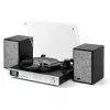 AKAI ATT-500SP Πικάπ με ιμάντα, εξωτερικά ηχεία, Bluetooth, εγγραφή USB, Μαύρο