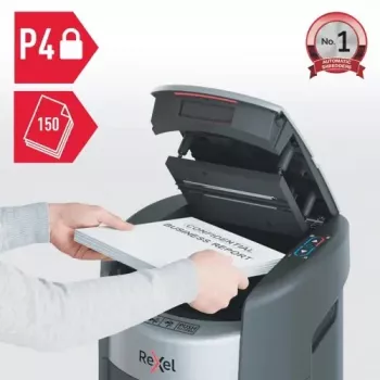 Rexel ShredMax AutoFeed+ 150X Καταστροφέας εγγράφων, P-4, 150 φύλλα, Κάδος 15 L