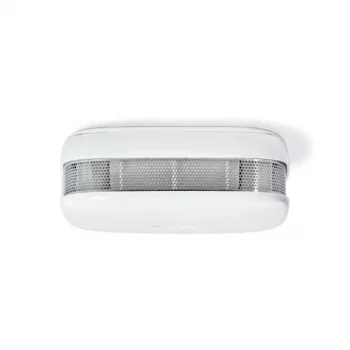Nedis SmartLife Wi-Fi Ανιχνευτής καπνού WIFIDS21WT3 - Συσκευασία 3 τεμ., φωτοηλεκτρικός, σειρήνα 85 dB, Smart Alerts, πιστοποιημένο EN 14604, Λευκό