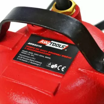AWTOOLS αντλία λυμάτων με τεμαχιστή 850W - υποβρύχια αντλία βρώμικων νερών, 15000 L/h, 10 m ύψος ανύψωσης, τεμαχιστής ανοξείδωτου χάλυβα, αυτόματος διακόπτης φλοτέρ, καλώδιο 10 m, IPX8
